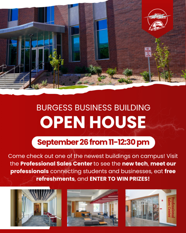 SUU Professional Sales Center Open House