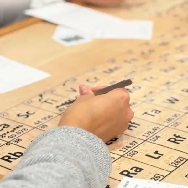 Science for Everyone: Tactile Braille Periodic Table of Elements at Stanford