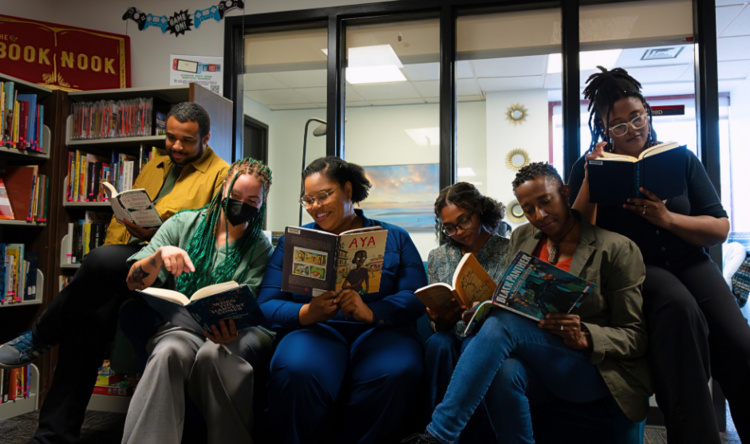 African American Cultural Center Library's Readers Lounge