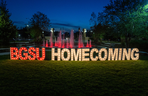BGSU Homecoming letters