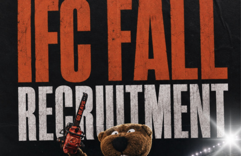 Text reading IFC Fall Recruitment