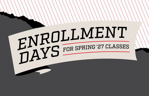 Spring 2027 Enrollment Days