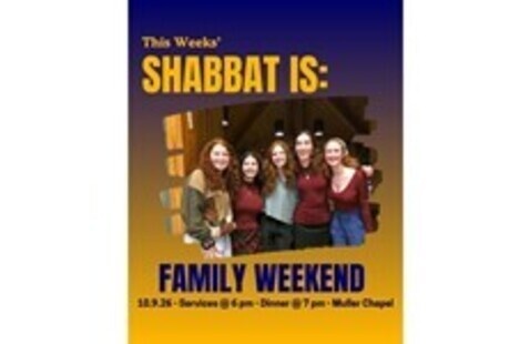 Image of Family Weekend Shabbat
