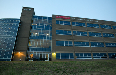 The outside of the Center for Marine Science and Technology building