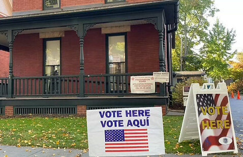 Susan B. Anthony House as voting site