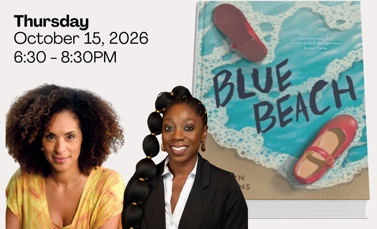 Blue Beach with Author Karyn Parsons