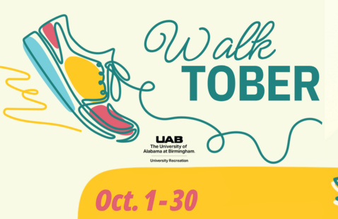Walktober with a shoe