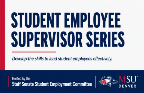 Image stating Student Employee Supervisor Series