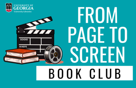 From Page to Screen Book Club graphic