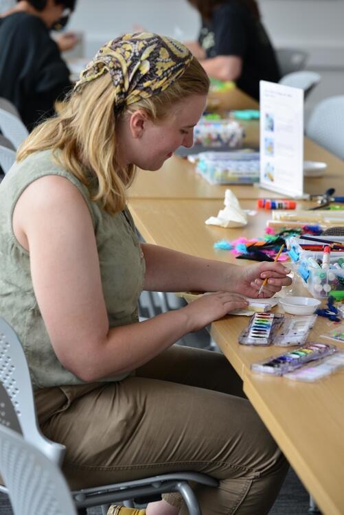 Ledger Painting Open Studio