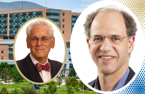 Photos of Stephen Berman, MD and Alan R. Weil, JD, MPP.