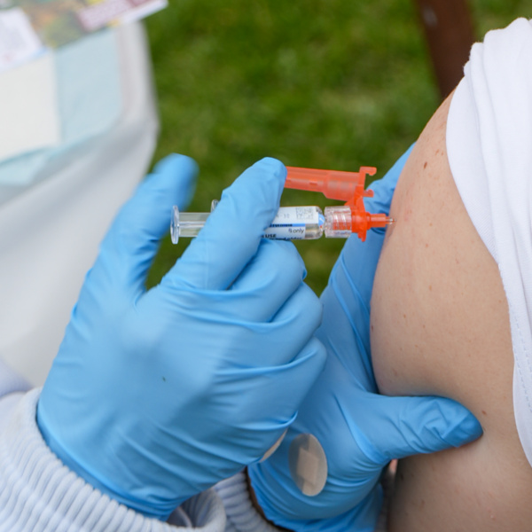 White Plaza (Vaden Flourishing on the Farm): Flu & COVID-19 Vaccination Clinic