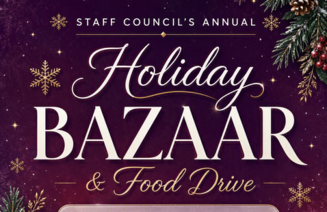 STAFF COUNCIL'S ANNUAL Holiday BAZAAR & Food Drive