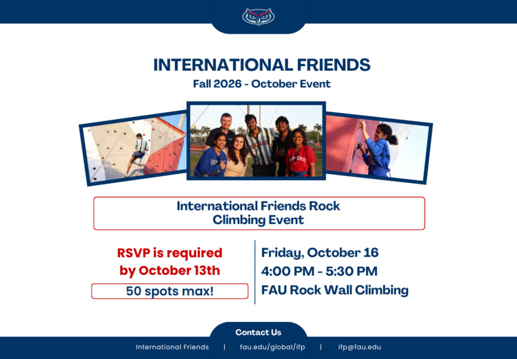 International Friends Rock Climbing Event