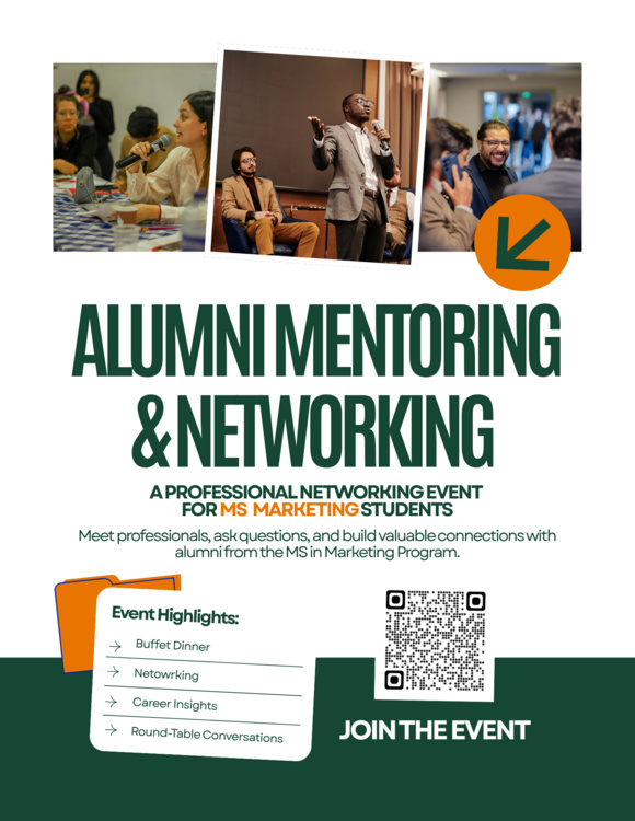 MS Marketing Alumni Mentoring/Networking Event