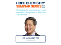 Event image for Chemistry and Biochemistry Seminar Series: Dr. Alexander Wei, Purdue University