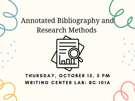 Annotated Bibliography and Research Methods