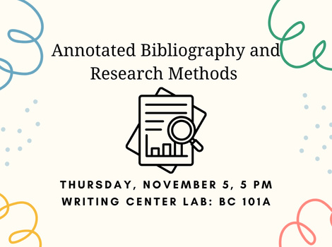 Annotated Bibliography and Research Methods
