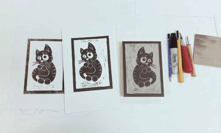 October Introduction to Linocut — 1001 S DUCK STREET, STILLWATER, OK 74074