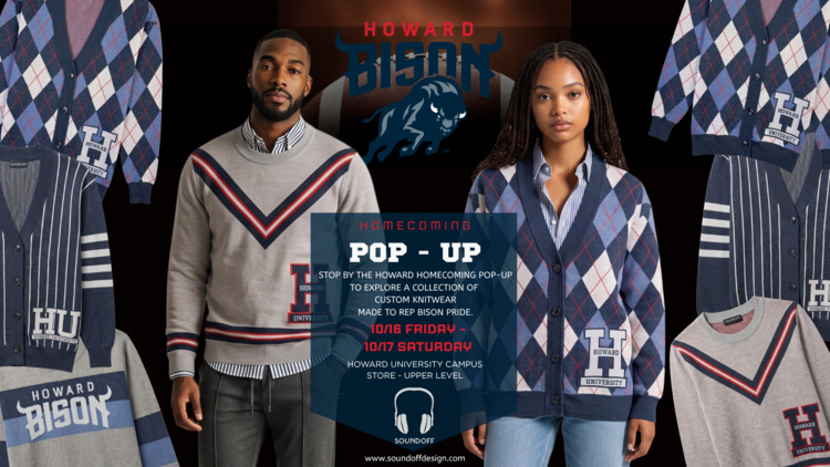SoundOff x Howard Homecoming Pop-Up