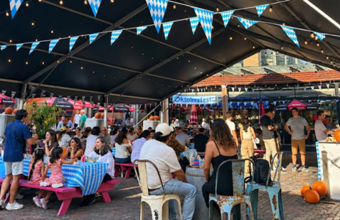 An Oktoberfest celebration.