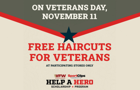 Free Haircuts for Veterans