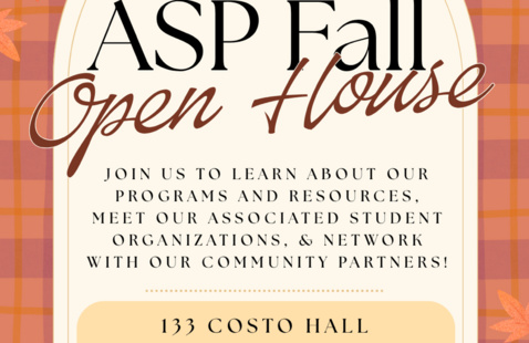 ASP Fall 2026 Open House