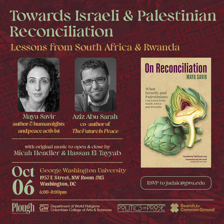 On Reconciliation: Lessons from South Africa and Rwanda for Israeli-Palestinian Reconciliation