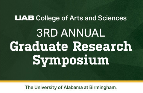 Text that reads: 3rd Annual Graduate Research Symposium