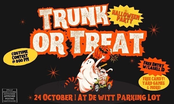 Trunk or Treat at Winslow Parking Lot