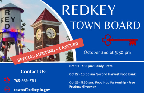 CANCELED - Special Board Meeting