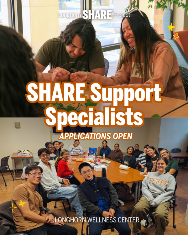 SHARE Support Specialist Information Session