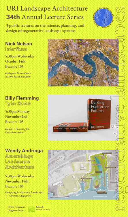 Regenerative Landscapes: Landscape Architecture Lecture Series