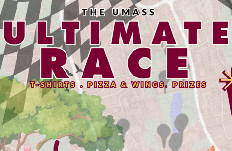 Ultimate Race image; The UMASS Ultimate Race, T-shirts, Pizza and wings, Prizes