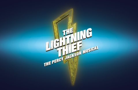 Official logo for The Lightning Thief: The Percy Jackson Musical.
