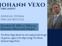 Event image for Johann Vexo, Organist - Donia Organ Recital