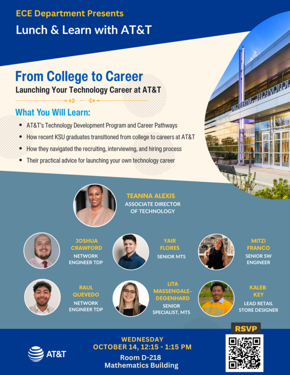 From College to Career: Explore Technology Careers at AT&T | October 14