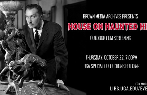 House on Haunted Hill film screening flyer