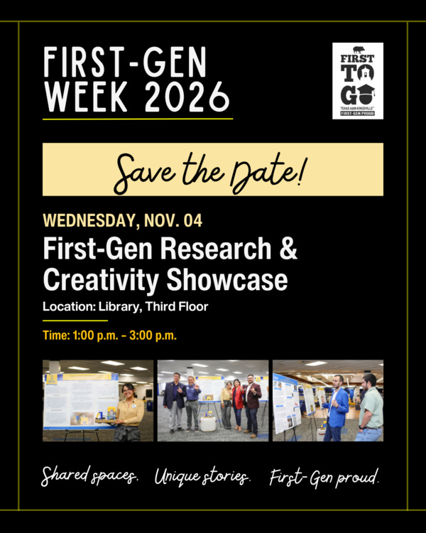 First-Gen Research & Creativity Showcase