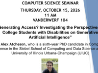 Event image for Computer Science Seminar