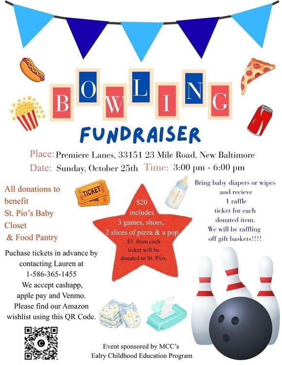 Bowling Fundraiser Hosted by MCC's Early Childhood Education Program