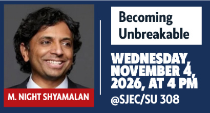NSLS Livestream Speaker Broadcast: Becoming Unbreakable With M. Night Shyamalan