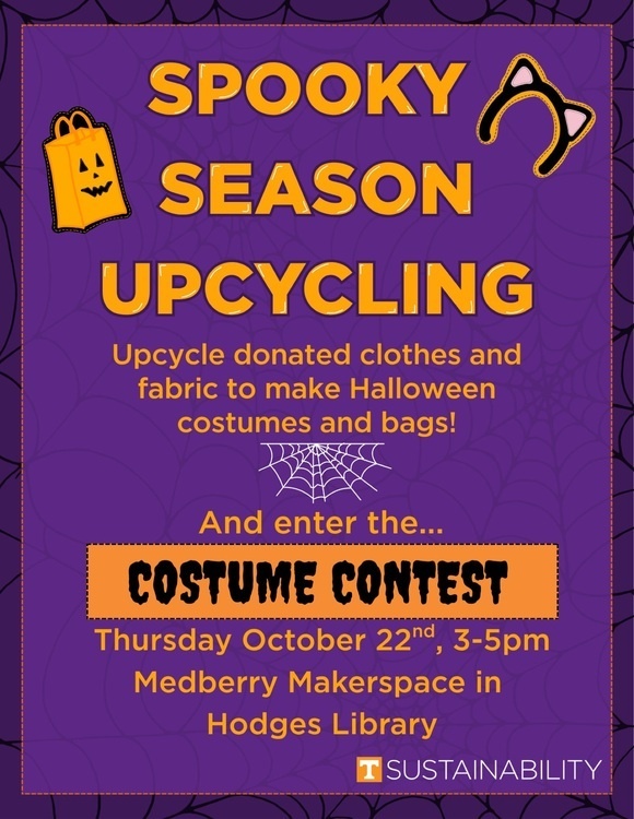 Spooky Season Upcycling and Costume Contest