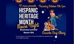 IC MOCA Hispanic Heritage Month Movie Night — Arts & culture in Business School, Room 104