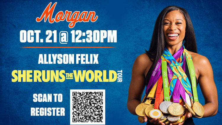 Olympian Allyson Felix - She Runs the World Tour