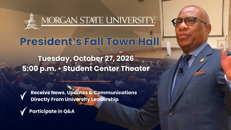 Oct 27, 2026: President's Fall Town Hall 2026 at University Student Center Theater thumbnail image