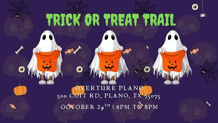 Overture Plano Trick or Treat Trail