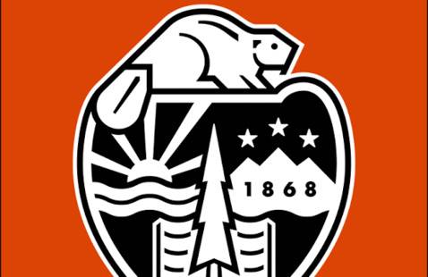 OSU shield with beaver