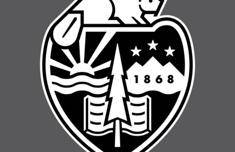 Oregon State University crest.